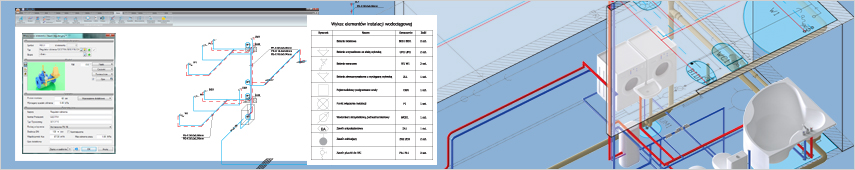 ArCADia to r�wnie� programy do projektowania sieci wodno - kanalizacyjnych.