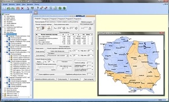 Konstruktor - Przenikanie ciep�a program do oblicze� przenikania ciep�a w przegrodach budowlanych