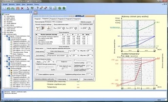 Konstruktor - Przenikanie ciep�a program do oblicze� przenikania ciep�a w przegrodach budowlanych
