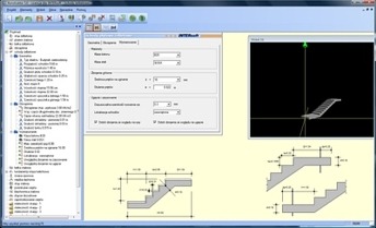 DXF-Schody p�ytowe �elbetowe wymiarowanie