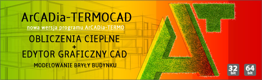 ArCADia-TERMO zmienia si� w ArCADia-TERMOCAD.