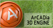 Zaawansowany silnik graficzny dla podgl�du 3D w ArCADia BIM 11, zobacz r�nice.